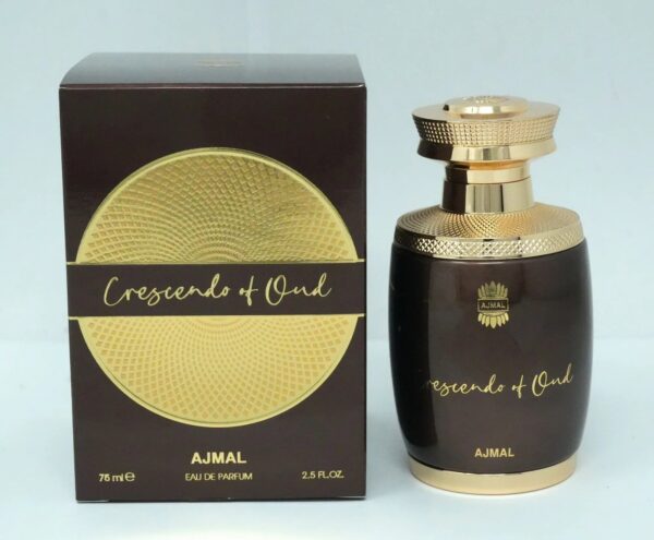 Ajmal Crescendo Of Oud Eau de Parfum for Unisex – 2.5 oz