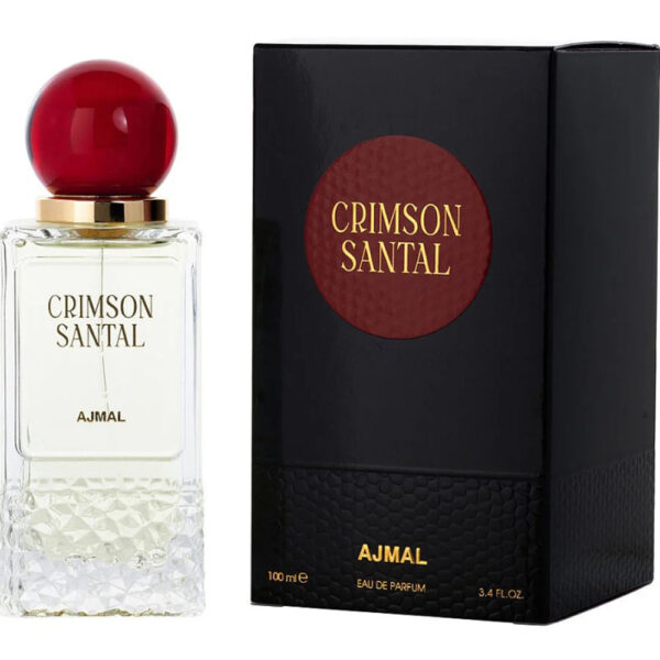 Ajmal Crimson Santal Eau de Parfum for Unisex – 3.4 oz