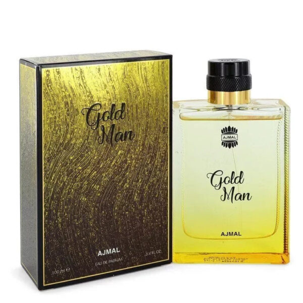 Ajmal Gold Man Eau de Parfum for Men – 3.4 oz