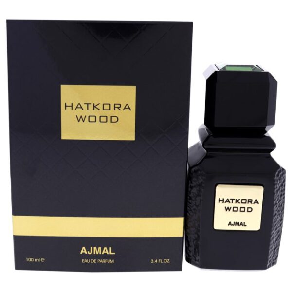 Ajmal Hatkora Wood Eau de Parfum for Unisex – 3.4 oz