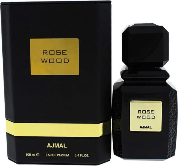 Ajmal Rose Wood Eau de Parfum for Unisex – 3.4 oz