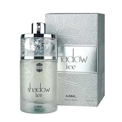 Ajmal Shadow Ice Eau de Parfum for Unisex – 2.5 oz