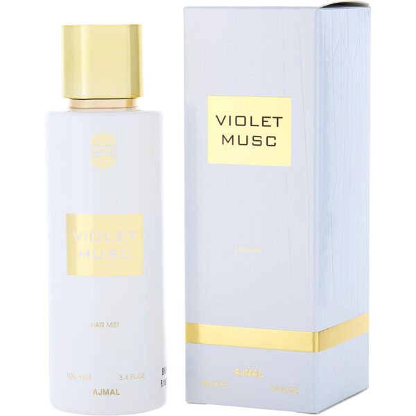 Ajmal Violet Musc Hair Mist 3.4 oz | Unisex Fragrance