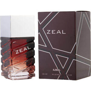 Ajmal Zeal Eau de Parfum for Men – 3.4 oz