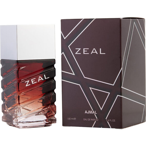 Ajmal Zeal Eau de Parfum for Men – 3.4 oz