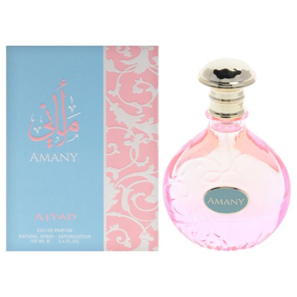 Ajyad Amany Eau de Parfum for Women – 3.4 oz