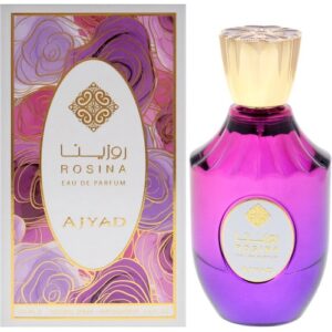 Ajyad Rosina Eau de Parfum Spray for Women - 3.4 oz