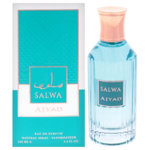 Ajyad Salwa Eau de Parfum for Unisex – 3.4 oz