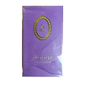 Al Asrar Topaz Gemstone Collection Eau de Parfum for Women – 3.4 oz