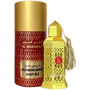 Al Haramain Amber Cologne for Men - 0.4 oz Concentrated Perfume Oil