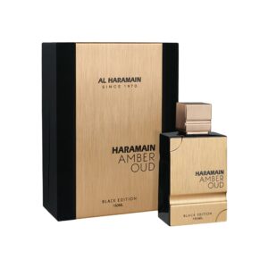 Al Haramain Amber Oud Black Edition Eau de Parfum for Unisex – 5 oz