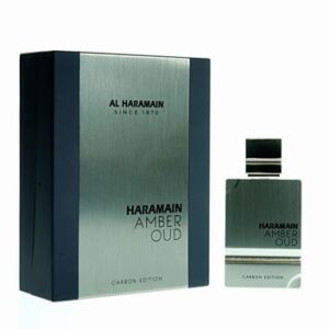 Al Haramain Amber Oud Carbon Eau de Parfum for Men – 2.0 oz