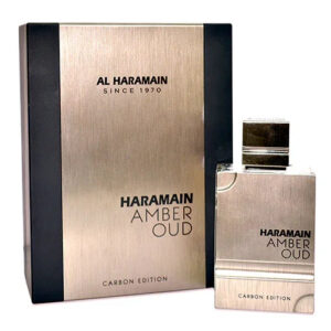 Al Haramain Amber Oud Carbon Edition Eau de Parfum for Unisex – 2 oz