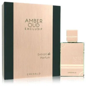 Al Haramain Amber Oud Exclusif Emerald Extrait de Parfum for Unisex – 2 oz