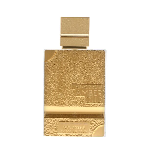 Al Haramain Amber Oud Gold 999.9 Dubai Edition Extrait de Parfum for Unisex – 2.53 oz