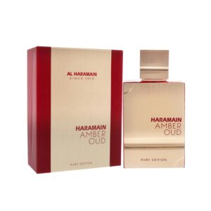 Al Haramain Amber Oud Ruby Edition Eau de Parfum for Unisex – 2.0 oz