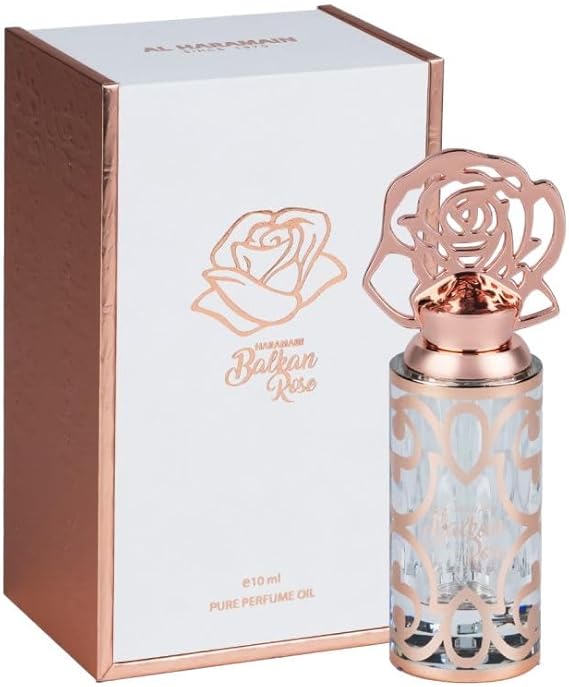 Al Haramain Balkan Rose Perfume Oil for Unisex – 0.5 oz