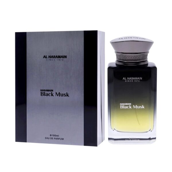 Al Haramain Black Musk Eau de Parfum for Men – 3.4 oz