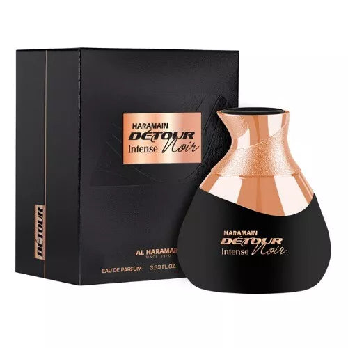Al Haramain Detour Noir Intense Eau de Parfum for Unisex – 3.33 oz