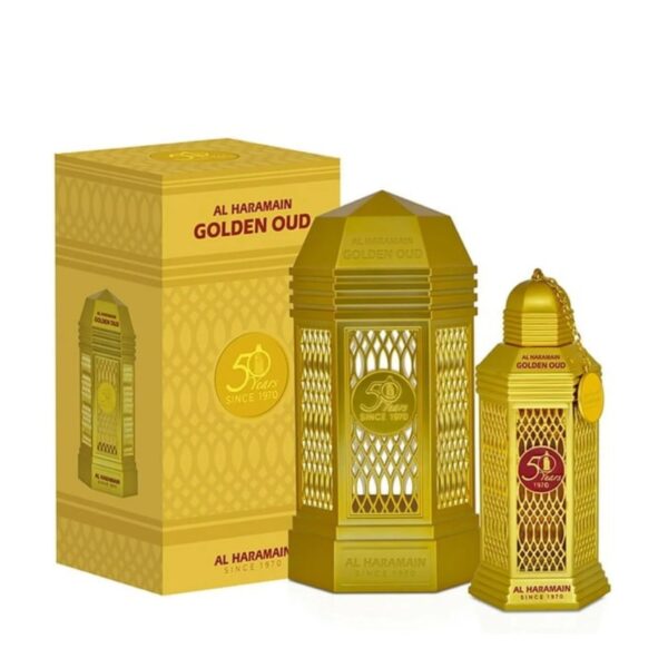Al Haramain Golden Oud Eau de Parfum for Women – 3.4 oz