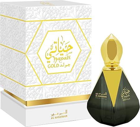 Al Haramain Hayati Gold Perfume Oil for Unisex – 0.4 oz