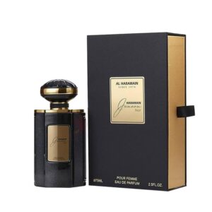 Al Haramain Junoon Noir Eau de Parfum for Women – 2.5 oz