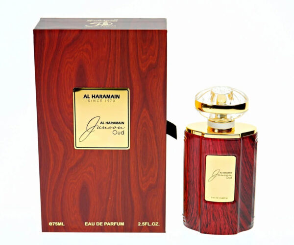Al Haramain Junoon Oud Eau de Parfum for Unisex – 2.5 oz
