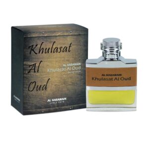 Al Haramain Khulasat Al Oud Eau de Parfum for Men – 3.4 oz