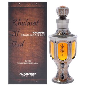 Al Haramain Khulasat Al Oud Perfume Oil for Unisex