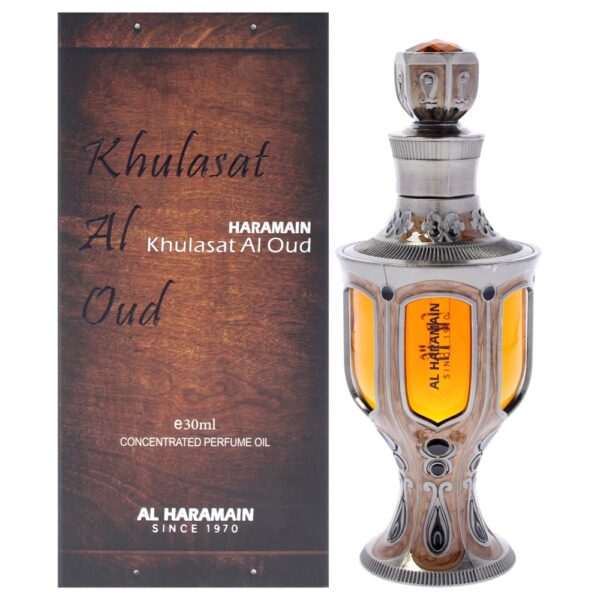 Al Haramain Khulasat Al Oud Perfume Oil for Unisex