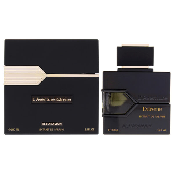 Al Haramain L'Aventure Extreme Extrait de Parfum for Men – 3.4 oz