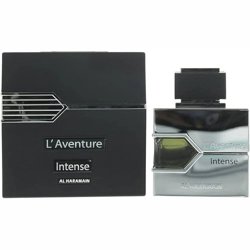Al Haramain LAventure Intense Cologne for Men - Eau de Parfum 3.4 oz