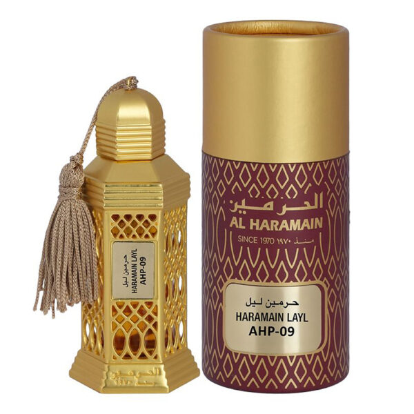 Al Haramain Layl Concentrated Perfume Oil for Unisex – 0.4 oz