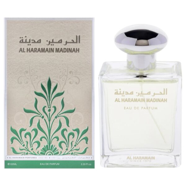 Al Haramain Madinah Eau de Parfum for Unisex – 3.4 oz