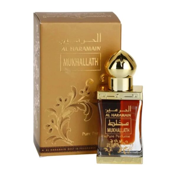 Al Haramain Mukhallath Perfume Oil for Unisex – 0.4 oz