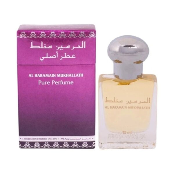 Al Haramain Mukhallath Perfume Oil for Unisex – 0.5 oz