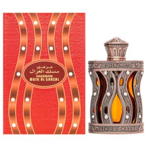 Al Haramain Musk Al Ghazal Perfume Oil for Unisex – 1.0 oz