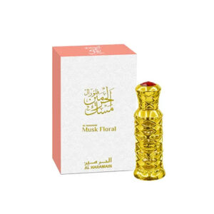 Al Haramain Musk Floral Perfume Oil for Women – 0.4 oz