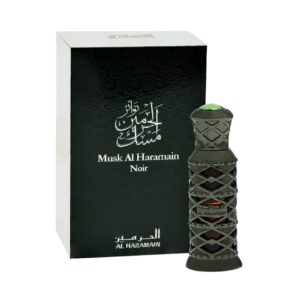 Al Haramain Musk Noir Perfume Oil for Unisex – 0.40 oz