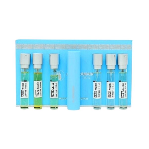 Al Haramain Musk Series Discovery Collection Eau de Parfum for Unisex – 6 piece discovery set
