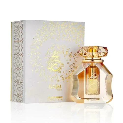 Al Haramain Najm Gold Perfume Oil for Unisex – 0.61 oz