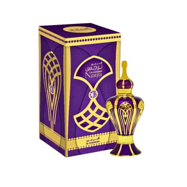Al Haramain Narjis Perfume Oil for Unisex – 0.5 oz