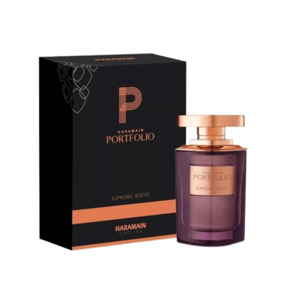 Al Haramain Portfolio Euphoric Roots Eau de Parfum for Unisex – 2.5 oz