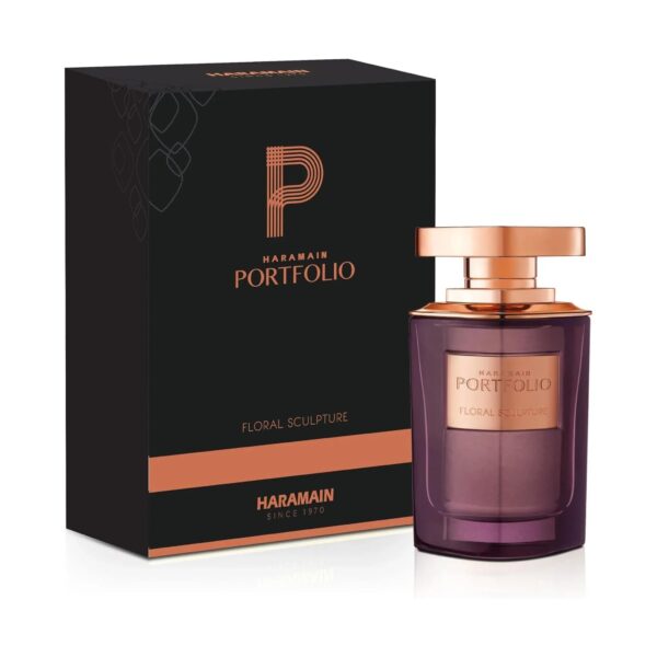 Al Haramain Portfolio Floral Sculpture Eau de Parfum for Unisex – 2.5 oz