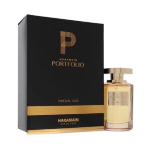 Al Haramain Portfolio Imperial Oud Eau de Parfum for Unisex – 2.5 oz