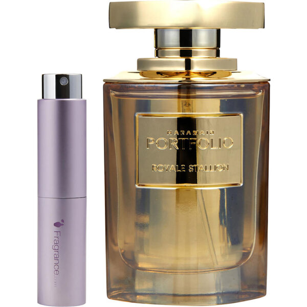 Al Haramain Portfolio Royale Stallion TRAVEL Eau de Parfum for Men – 0.27 oz