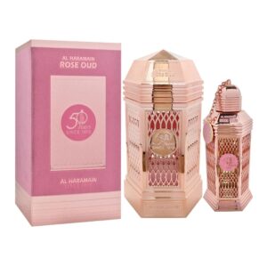Al Haramain Rose Oud Eau de Parfum for Unisex – 3.4 oz