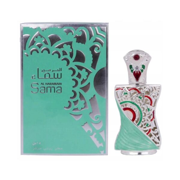 Al Haramain Sama Perfume Oil for Unisex – 0.5 oz