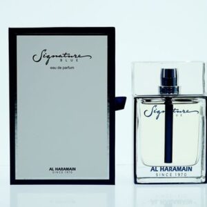 Al Haramain Signature Blue Eau de Parfum for Men, 3.3 oz