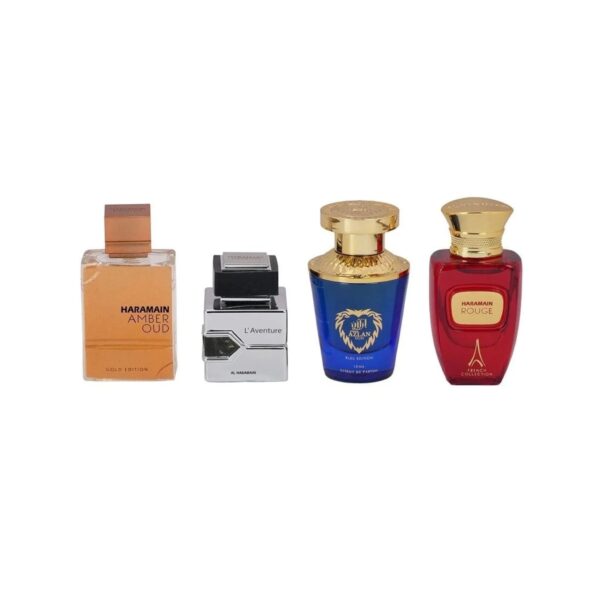 Al Haramain Travel Exclusive 4 piece Eau de Parfum for Unisex – 4 piece gift set